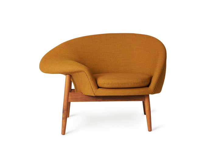 Fried Egg Lounge Chair - Warm Nordic - Chairs - Canvas 424 - Left - Facing - HORNE