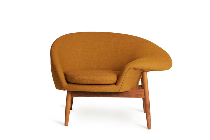 Fried Egg Lounge Chair - Warm Nordic - Chairs - Canvas 424 - Right - Facing - HORNE