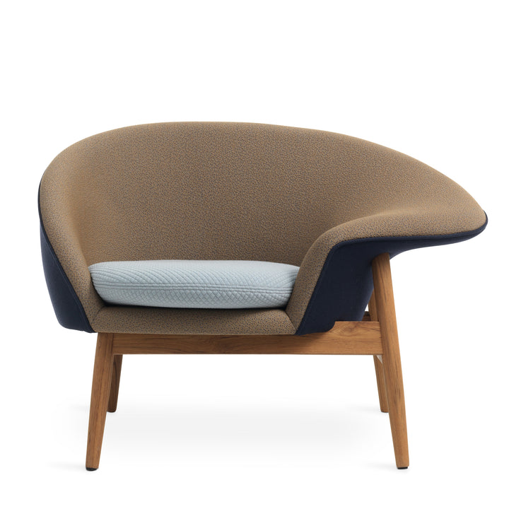 Fried Egg Lounge Chair - Warm Nordic - Chairs - Hero 791/Sprinkles 274/Mosaic 722 - Right - Facing - HORNE