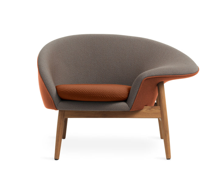 Fried Egg Lounge Chair - Warm Nordic - Chairs - Hero 481/Sprinkles 174/Mosaic 472 - Right - Facing - HORNE