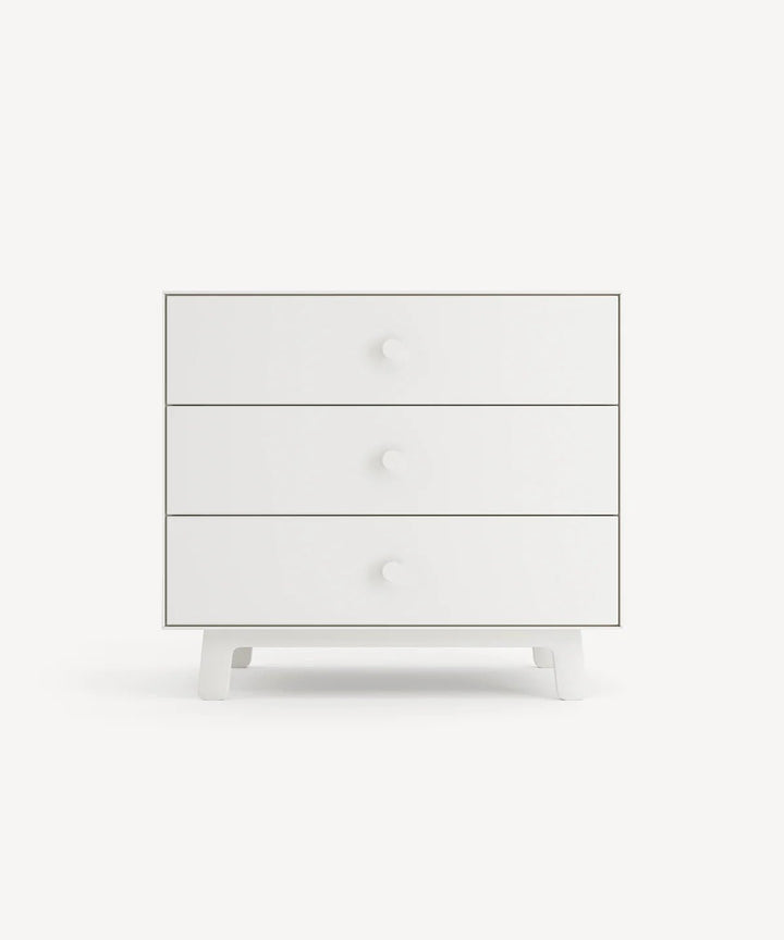 3 Drawer Dresser - Sparrow - Oeuf Kids + Baby - White - HORNE