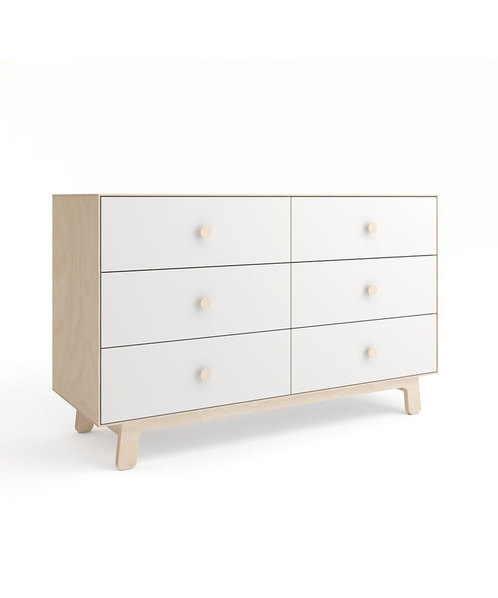 6 Drawer Dresser - Sparrow - Oeuf - Kids + Baby - Birch - HORNE