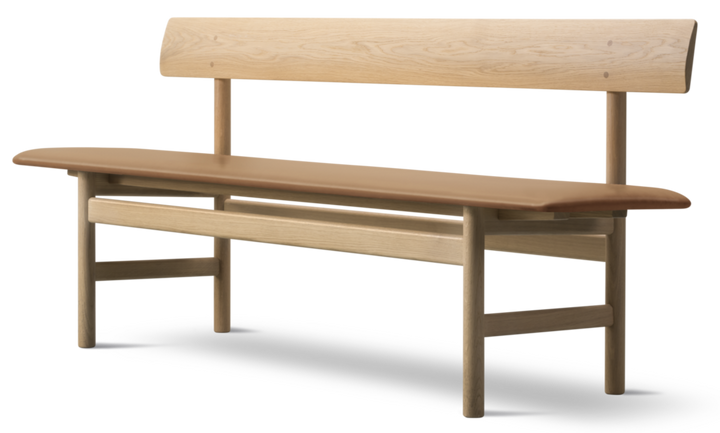 Mogensen Bench - Soap Treated Oak - Fredericia - Stools + Benches + Ottomans - Omni 307 - HORNE