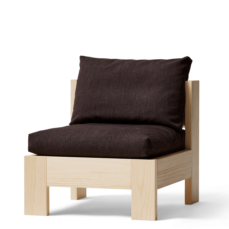 Icon Lounge Chair - Pine