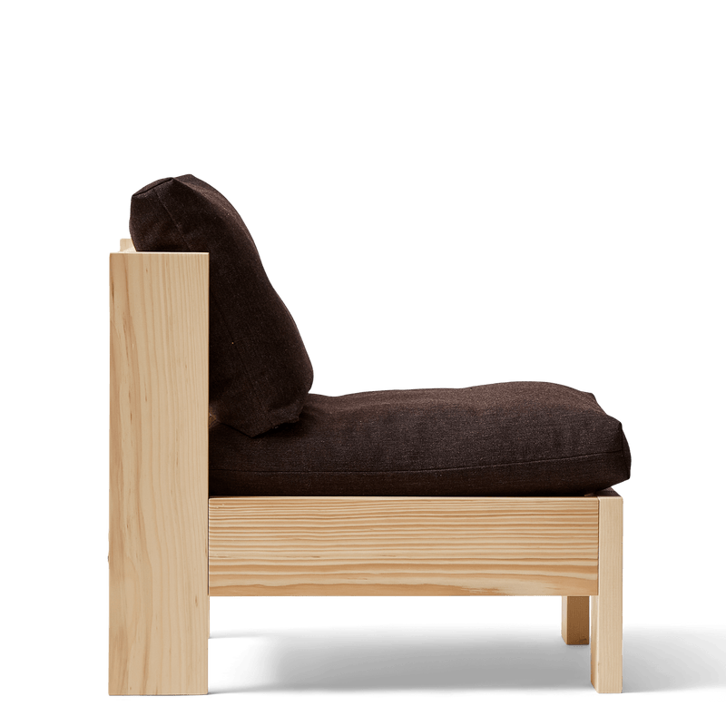 Icon Lounge Chair - Pine