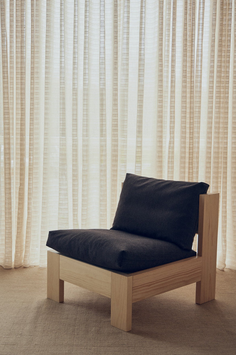 Icon Lounge Chair - Pine