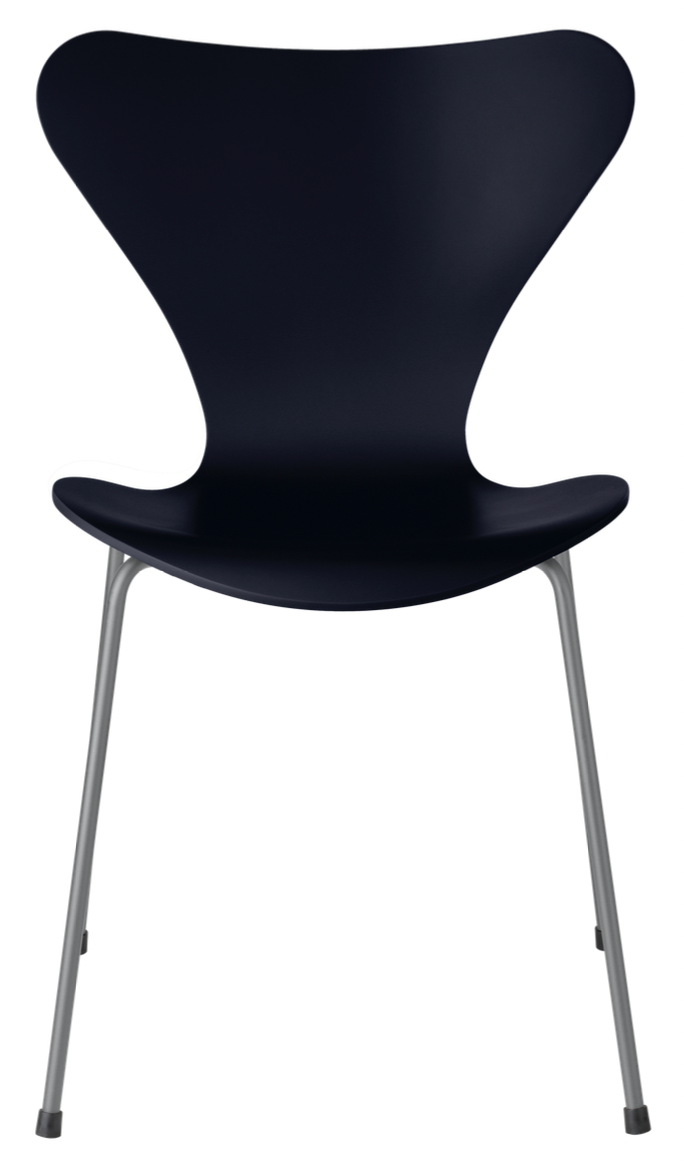 Series 7 - Lacquered - Fritz Hansen - Chairs - Midnight Blue - Silver Grey - HORNE