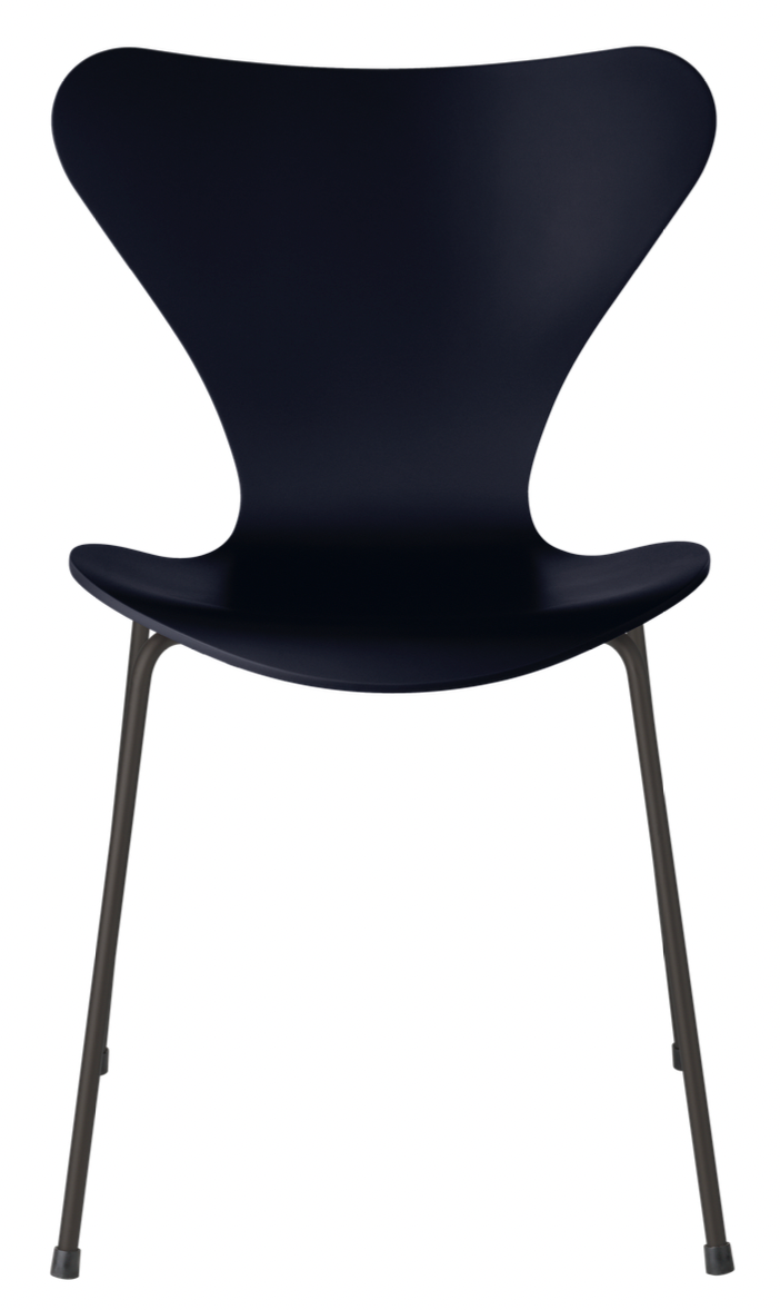 Series 7 - Lacquered - Fritz Hansen - Chairs - Midnight Blue - Warm Graphite - HORNE