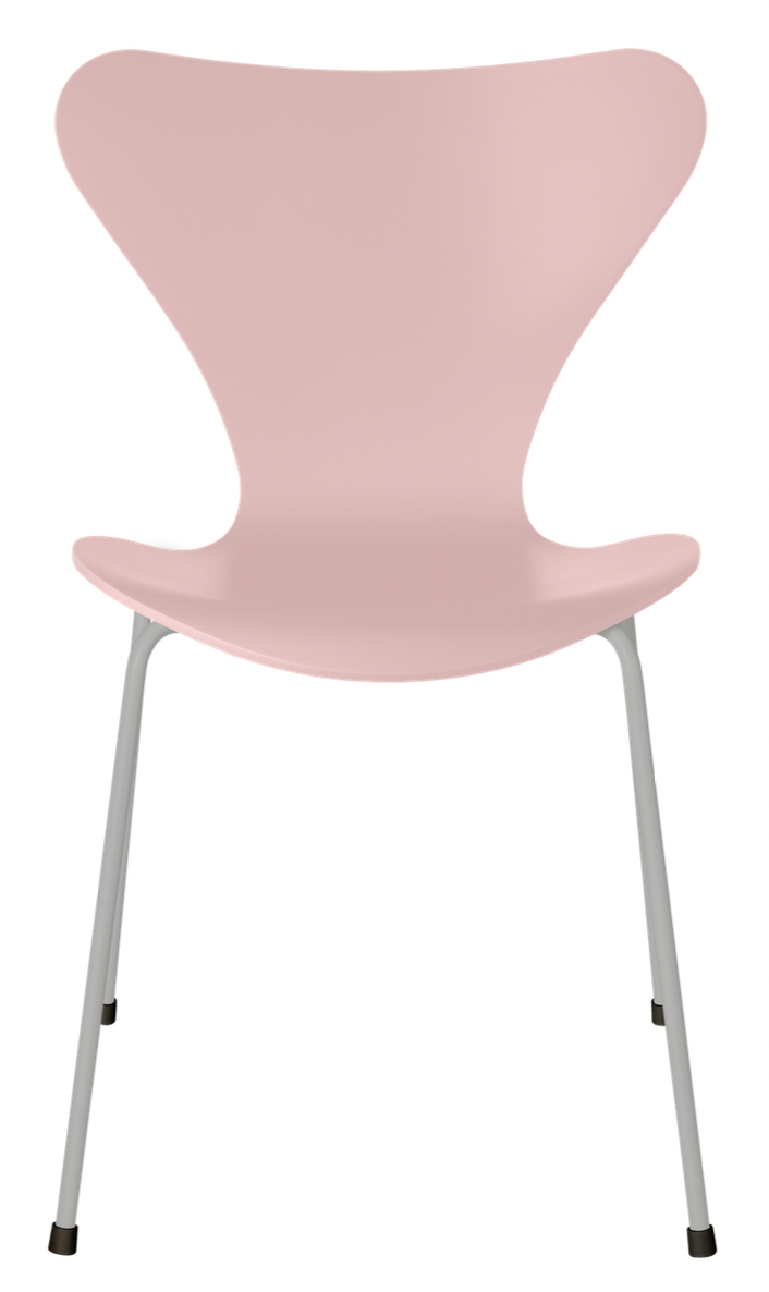 Series 7 - Lacquered - Fritz Hansen - Chairs - Pale Rose - Nine Grey - HORNE