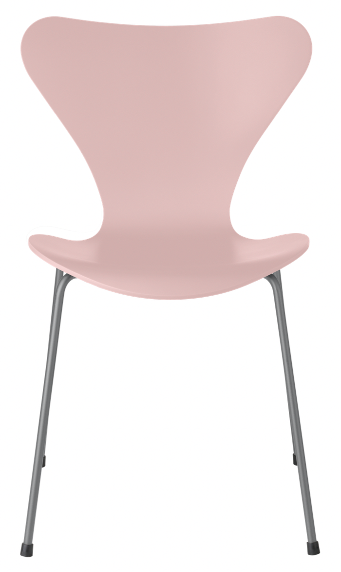 Series 7 - Lacquered - Fritz Hansen - Chairs - Pale Rose - Silver Grey - HORNE