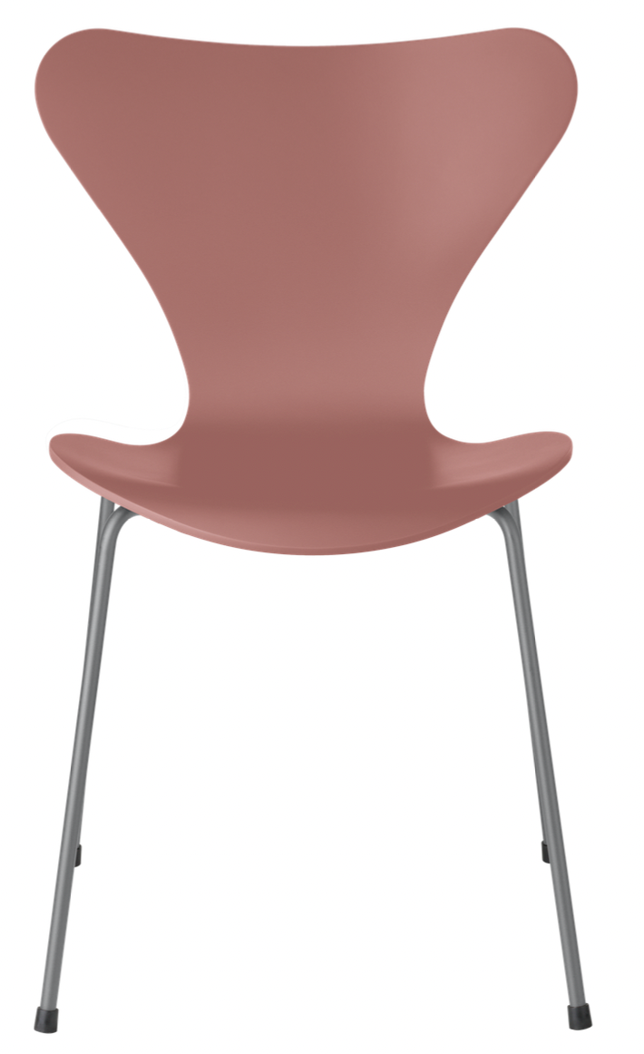 Series 7 - Lacquered - Fritz Hansen - Chairs - Wild Rose - Silver Grey - HORNE