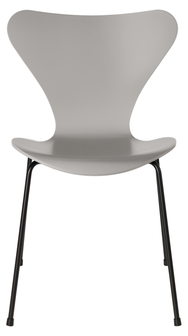 Series 7 - Lacquered - Fritz Hansen - Chairs - Nine Grey - Black - HORNE