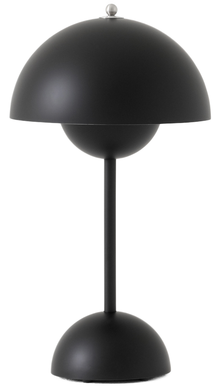 Flowerpot VP9 Table Lamp - &Tradition - Table + Task - Matte Black - HORNE