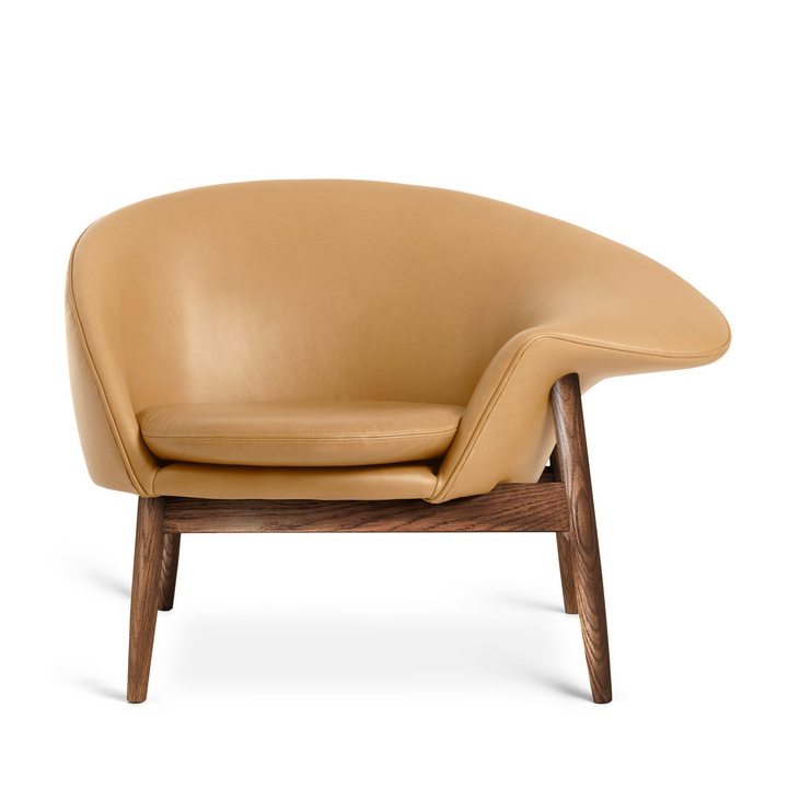 Fried Egg Lounge Chair - Warm Nordic - Chairs - Soave Nature/Smoked Oak - Right - Facing - HORNE