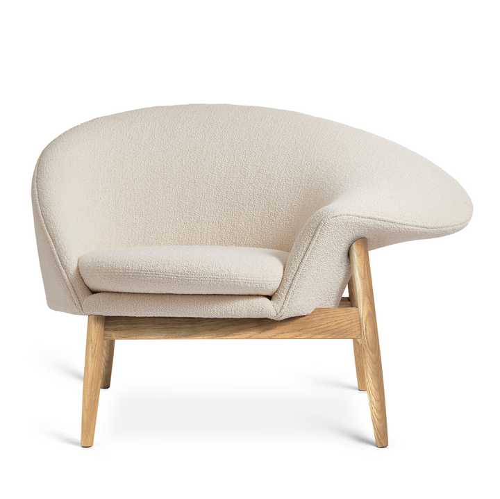 Fried Egg Lounge Chair - Warm Nordic - Chairs - Barnum 24/Oiled Oak - Right - Facing - HORNE