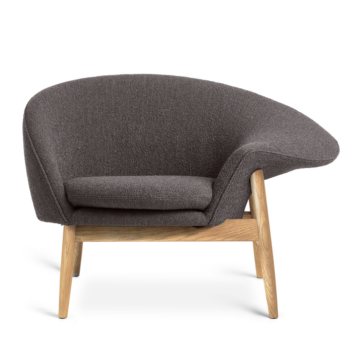 Fried Egg Lounge Chair - Warm Nordic - Chairs - Barnum 12/Oiled Oak - Right - Facing - HORNE