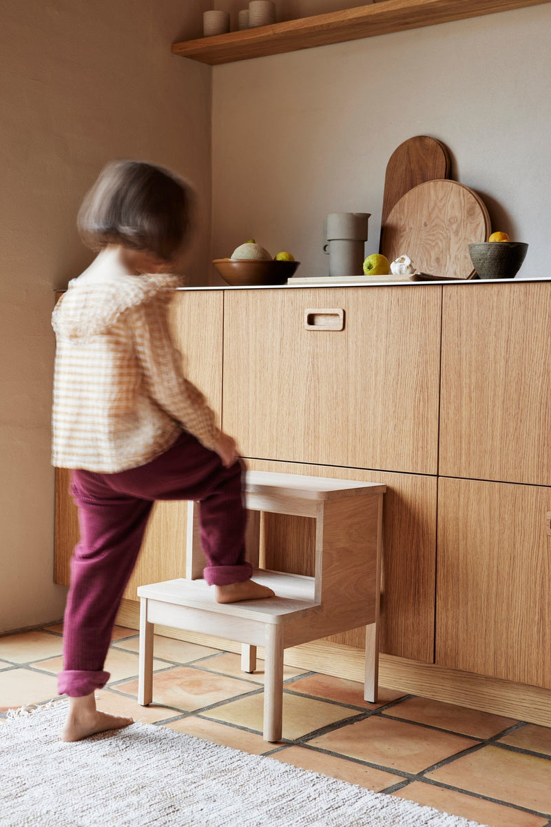 A Line Stepstool - Form & Refine Stools + Benches + Ottomans - White Oak - HORNE