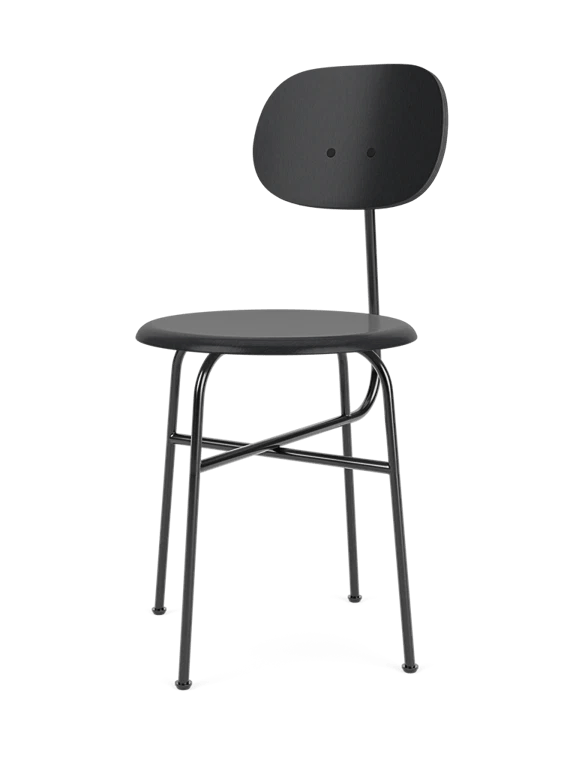 Afteroom Plus Dining Chair - Non - Upholstered - Audo Copenhagen Chairs - Black Painted Ash - HORNE