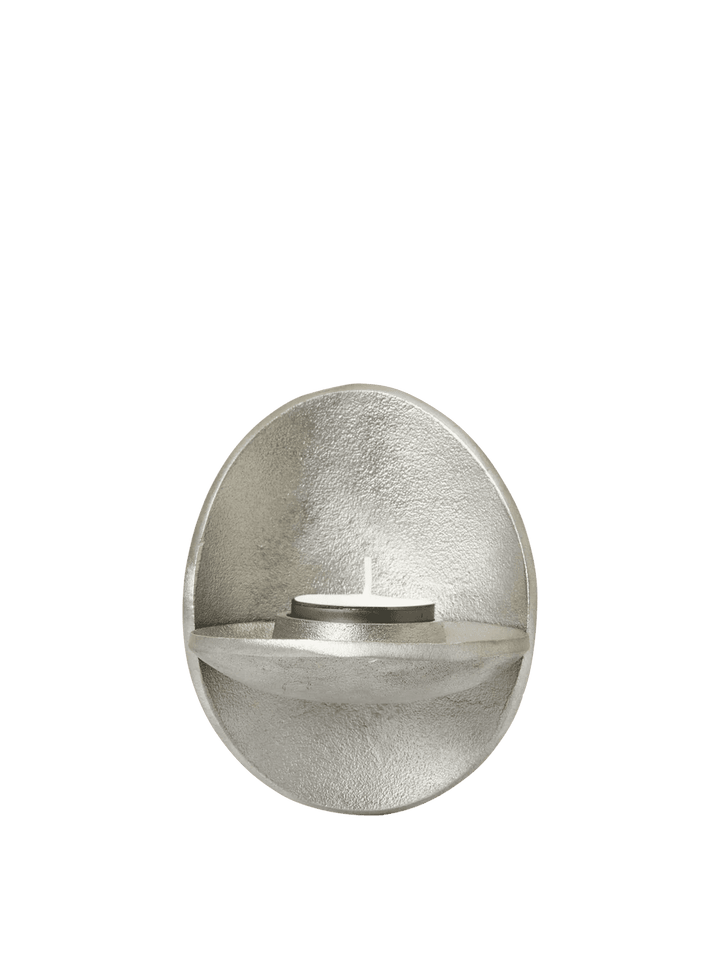 Agapé Wall Tealight Holder - Ferm Living Candle Holders - Aluminium - HORNE