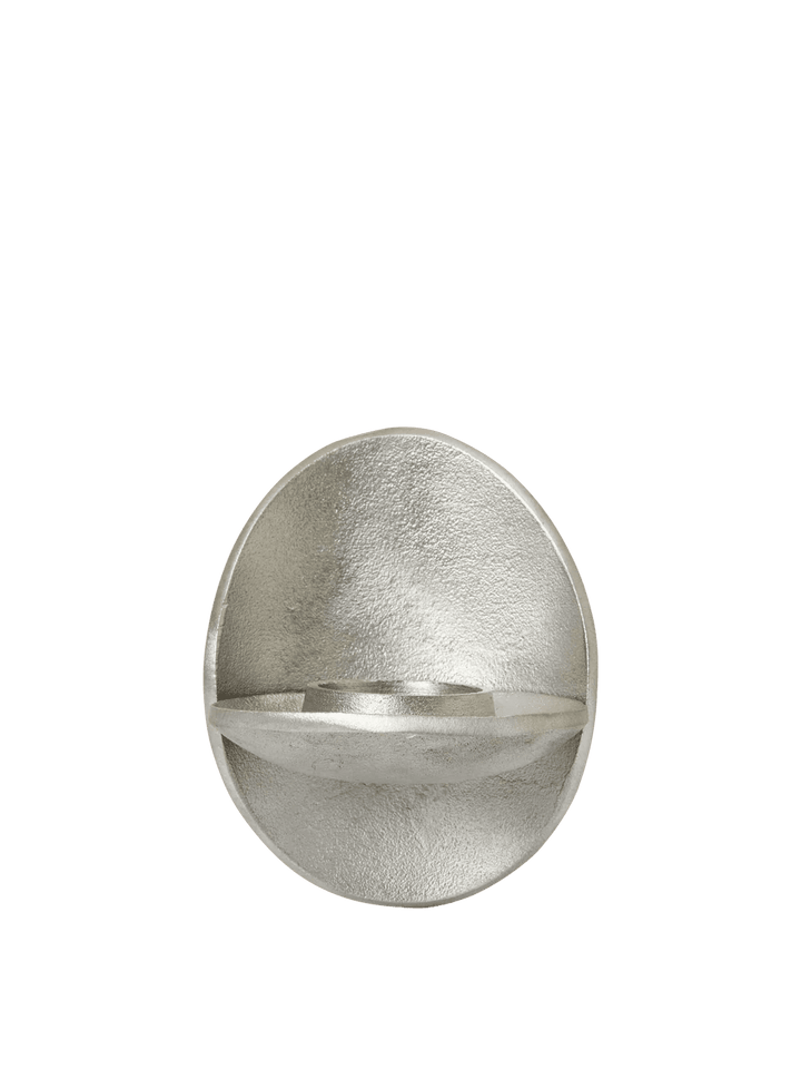 Agapé Wall Tealight Holder - Ferm Living Candle Holders - Aluminium - HORNE