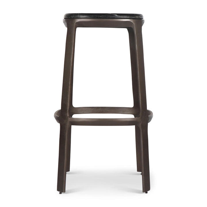 Alfie Bar Stool - Urbia Stools + Benches + Ottomans - Fantasy Black Bronze - HORNE