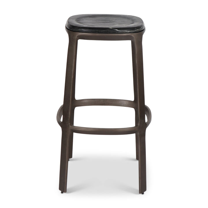 Alfie Bar Stool - Urbia Stools + Benches + Ottomans - Fantasy Black Bronze - HORNE
