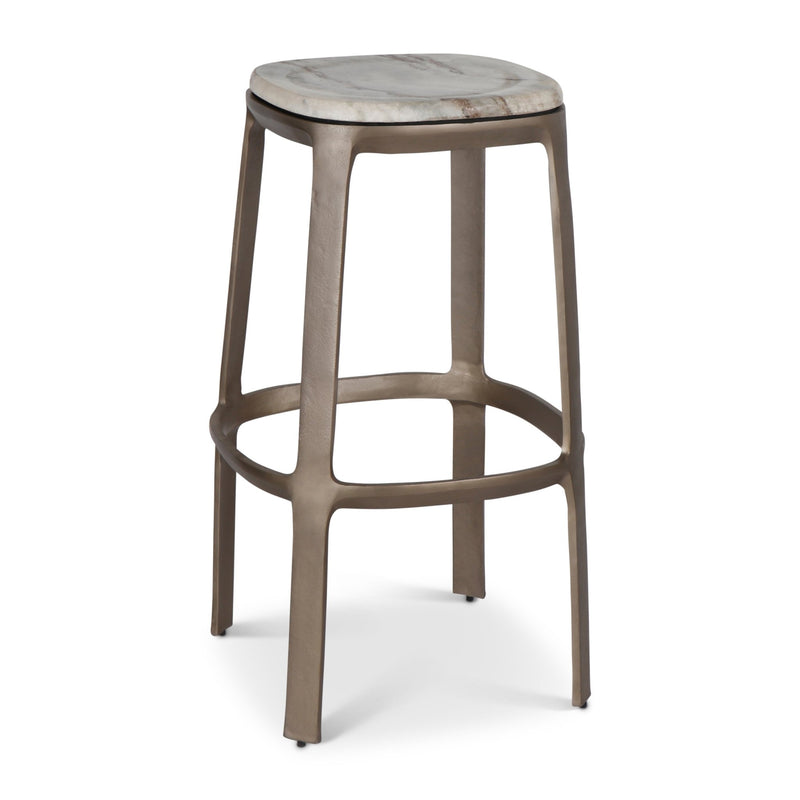 Alfie Bar Stool - Urbia Stools + Benches + Ottomans - Fantasy Black Bronze - HORNE