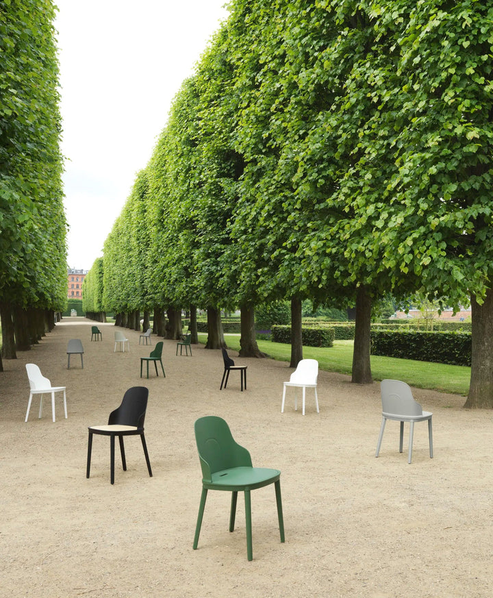 Allez Chair Upholstery PP - Normann Copenhagen Dining Chairs - Allez Chair Upholstery Ultra Leather PP - Warm Grey/Ultra 41584 - HORNE