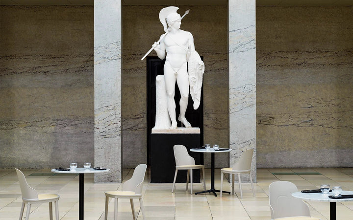Allez Table 3L H75 Ø60 cm Marble - Normann Copenhagen Cafe Tables - Coffee - HORNE