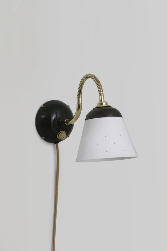 Alma Wall Light - Cable & Plug - Original BTC Wall Sconces - Seaweed - HORNE