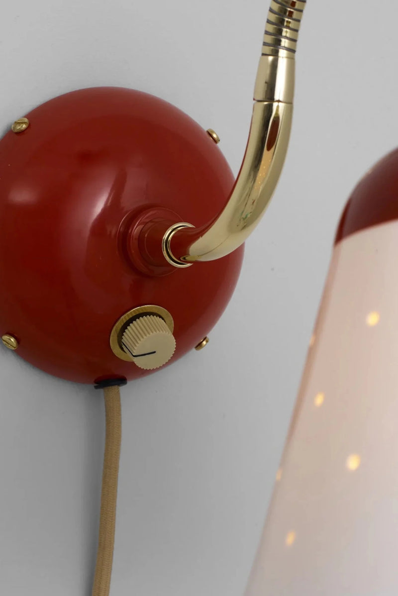 Alma Wall Light - Cable & Plug - Original BTC Wall Sconces - Seaweed - HORNE