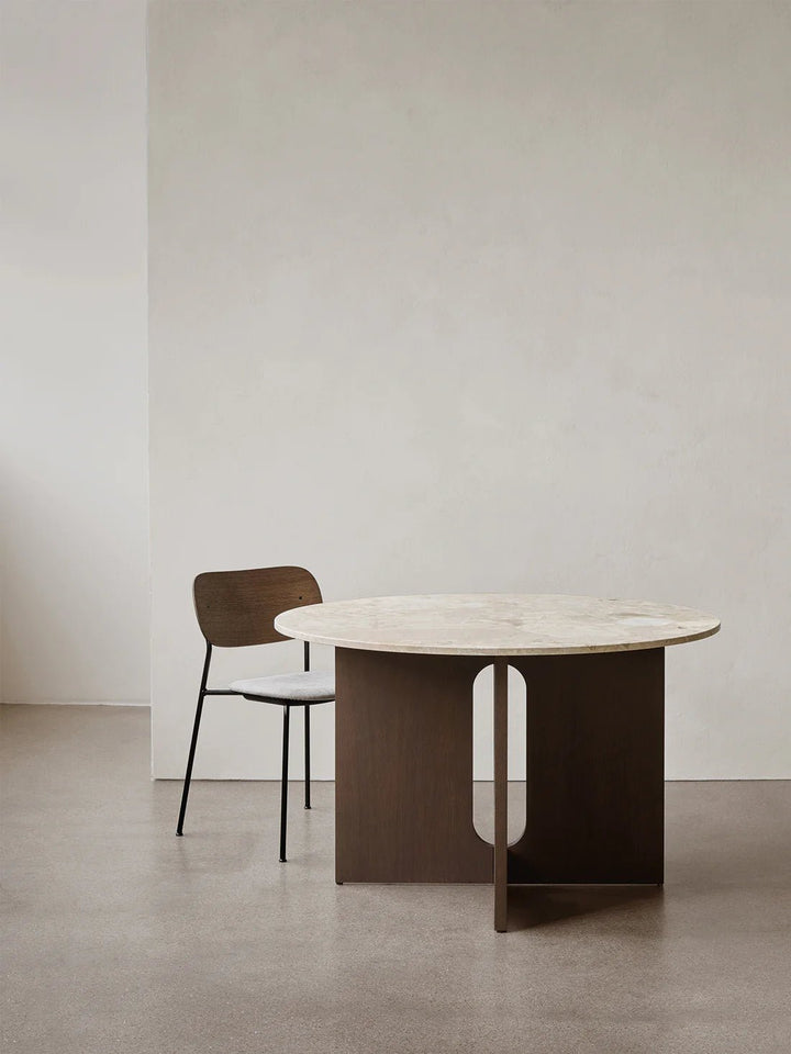 Androgyne Dining Table - Audo Copenhagen Tables - Dark Stained Oak - 120 - HORNE
