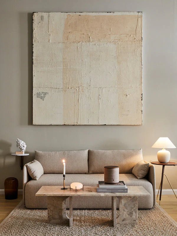Androgyne Lounge Table - Stone/Marble - Audo Copenhagen - Coffee Tables - Kunis Breccia Sand - HORNE