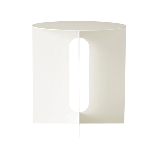Androgyne Side Table Ø40 - Audo Copenhagen Tables + Desks - Ivory Base - HORNE