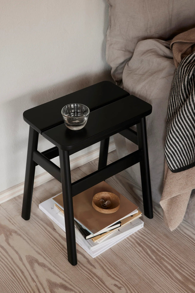 Angle Bar Stool - Form & Refine Stools + Benches + Ottomans - 65 - Oak - HORNE