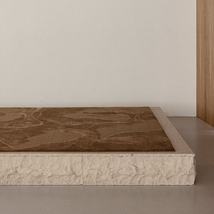 Aquaverse rug in Ochre 200x300 (6.6' x 9.8')