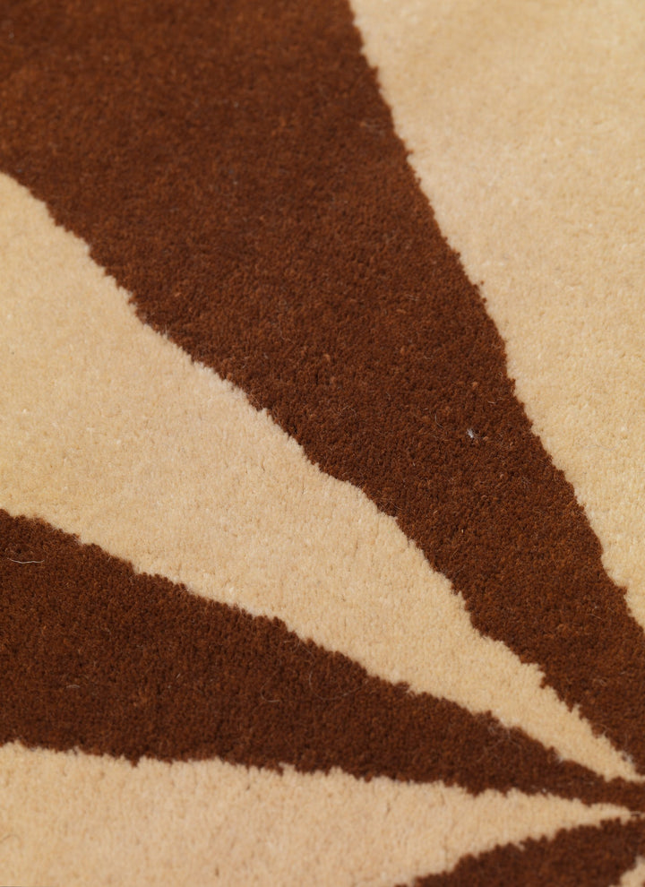 Arch Tufted Rug - Ferm Living - Rugs - Large - Dark Brick/ Off - White - HORNE