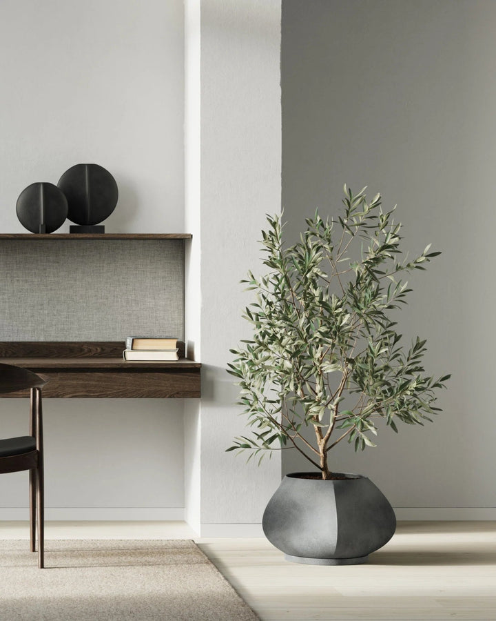 Arket Plant Pot - 101 Copenhagen Vases - Mini - Dark Grey - HORNE