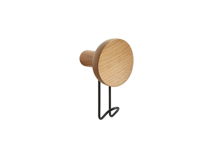 Around Wall Hanger - Large - Woud Hangers & Hooks - Walnut/Black - HORNE