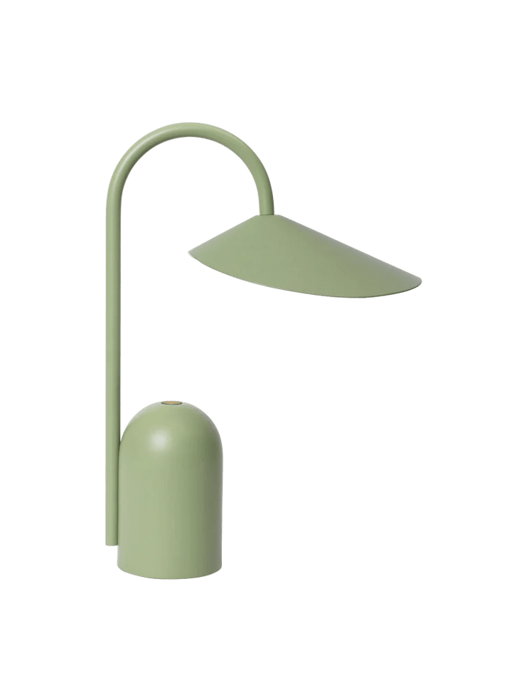 Arum Portable Lamp - Ferm Living Lighting - Tea Green - HORNE