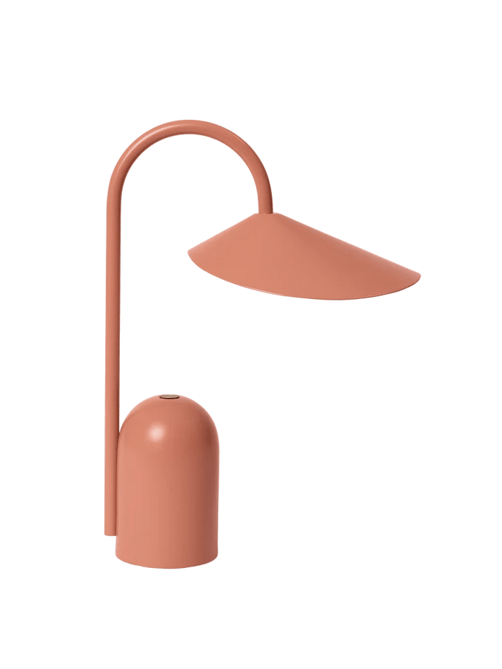 Arum Portable Lamp - Ferm Living Lighting - Sienna - HORNE