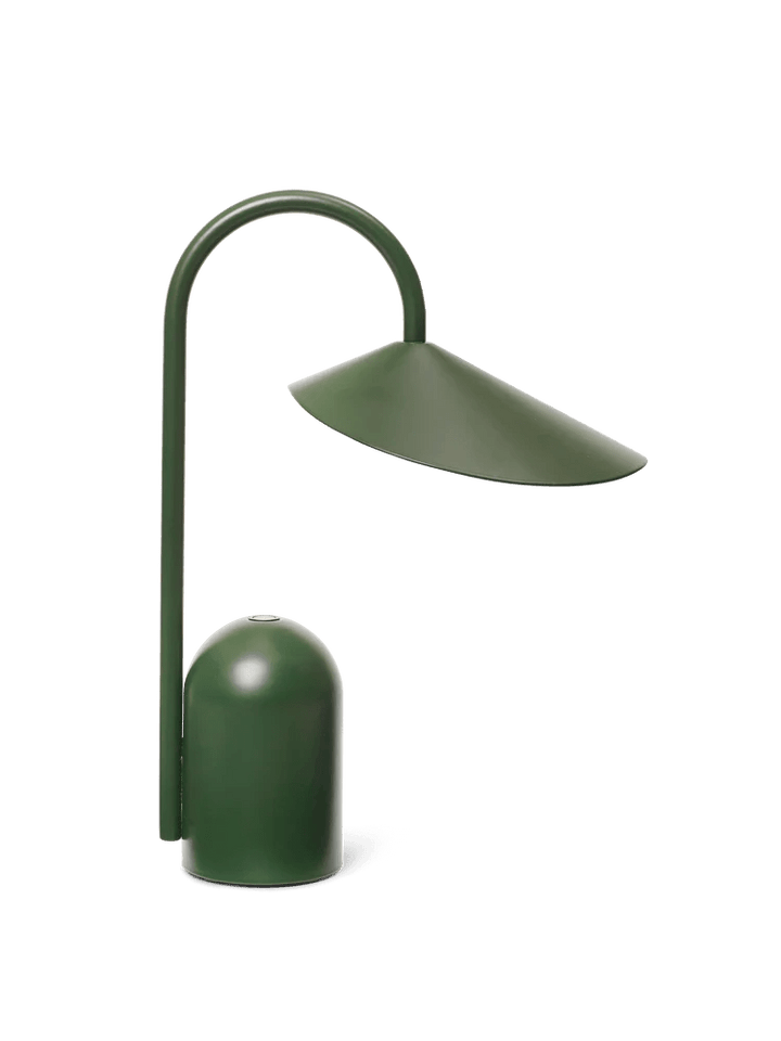 Arum Portable Lamp - Ferm Living Lighting - Grass Green - HORNE