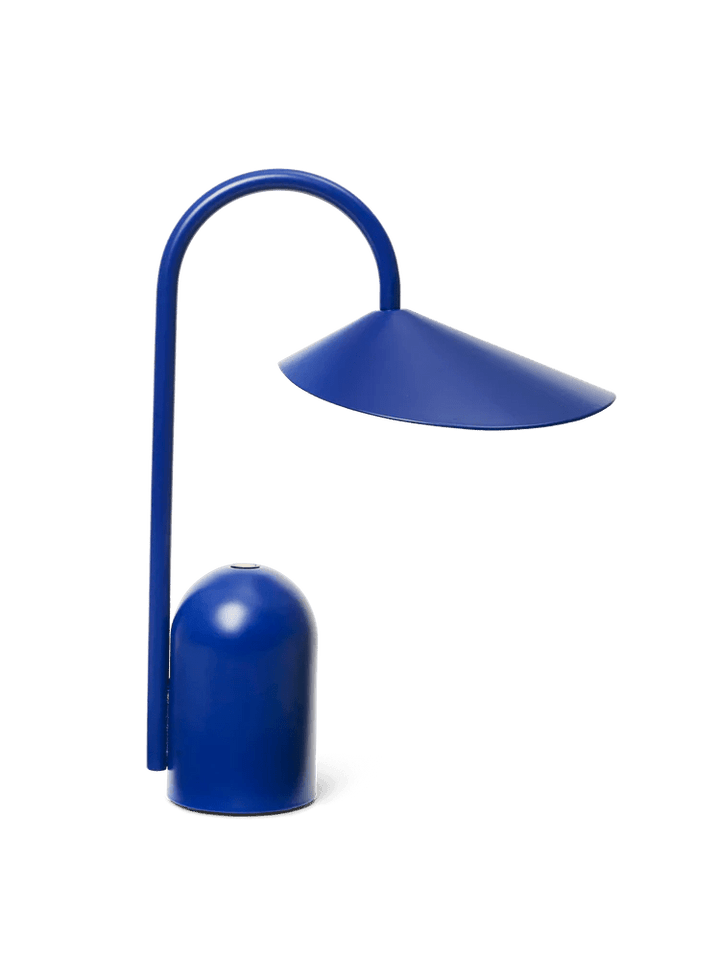 Arum Portable Lamp - Ferm Living Lighting - Bright Blue - HORNE