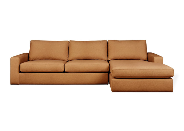 Ashdale Sectional - Gus* Modern - Sofas - Merino Autumn - Right Facing - HORNE