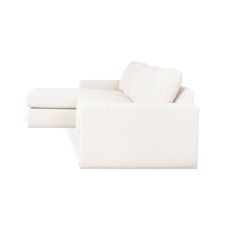 Ashdale Sectional - Gus* Modern - Sofas - Merino Cream - Left Facing - HORNE