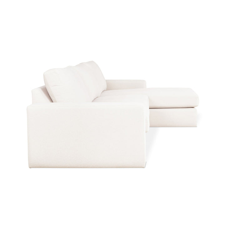 Ashdale Sectional - Gus* Modern - Sofas - Merino Cream - Right Facing - HORNE