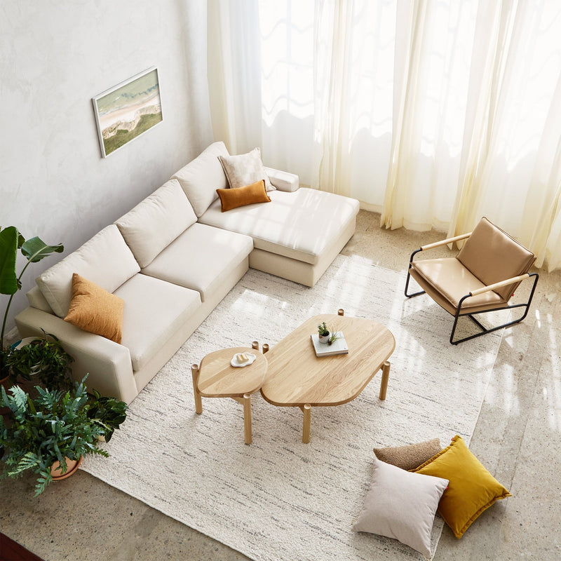 Ashdale Sectional - Gus* Modern - Sofas - Merino Autumn - Left Facing - HORNE