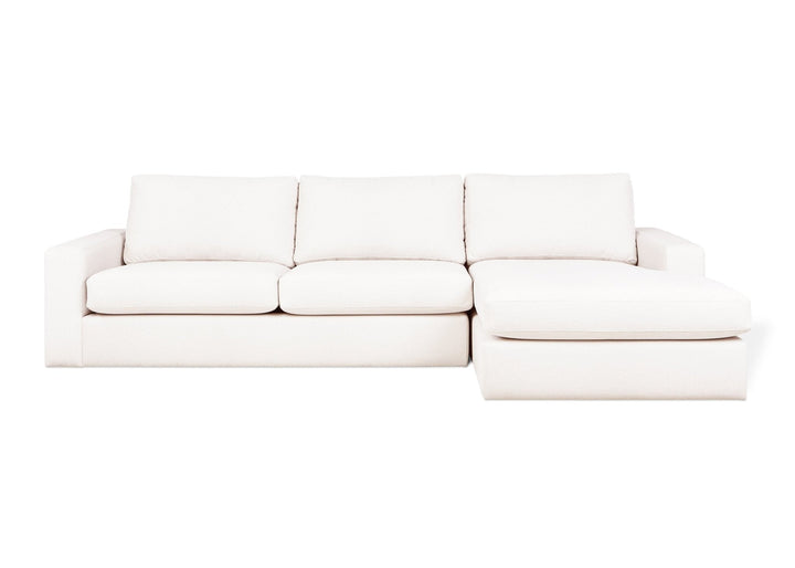 Ashdale Sectional - Gus* Modern - Sofas - Merino Cream - Right Facing - HORNE
