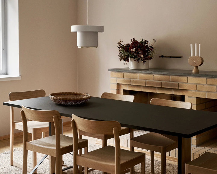 Atelier Chair - Ferm Living Tables - Black Lacquered - HORNE