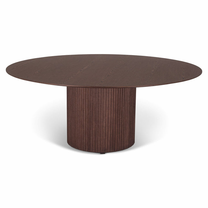 Atenas Round Dining Table - Urbia Tables - Wenge - HORNE